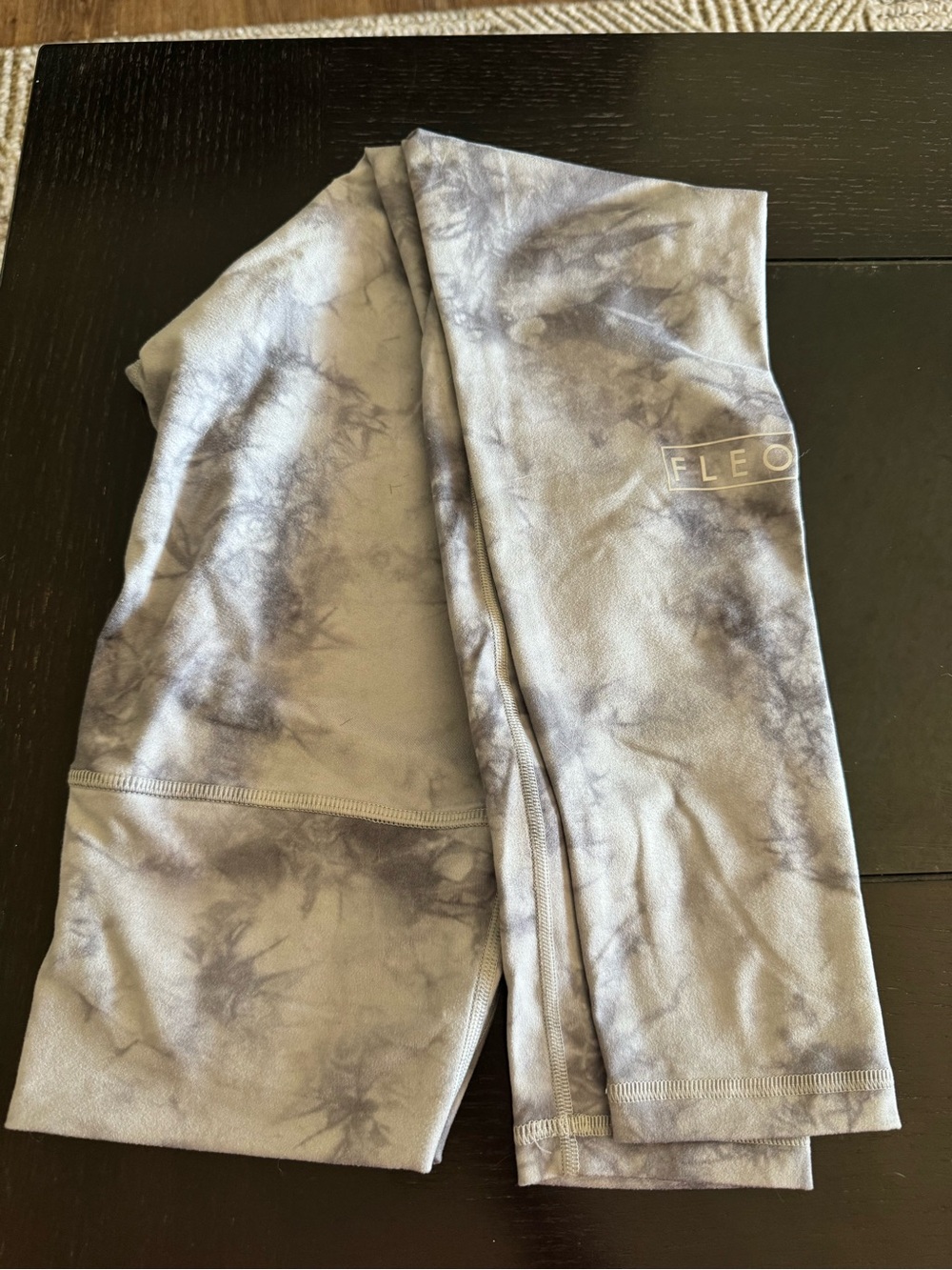 Fleo Grey Tie-Dye Performance Leggings el toro 25